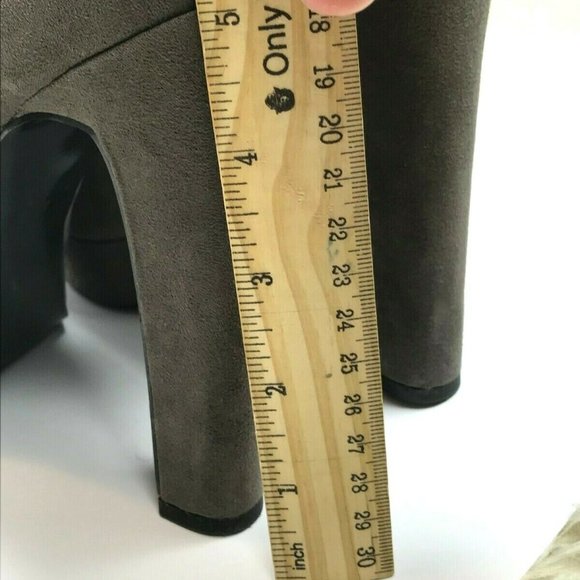 Zara Trafaluc Buckle Strap Platform Block Heels - Picture 8 of 11